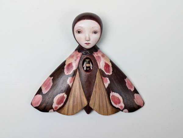 Anthophile Moth by Zoe Thomas, Image 3.