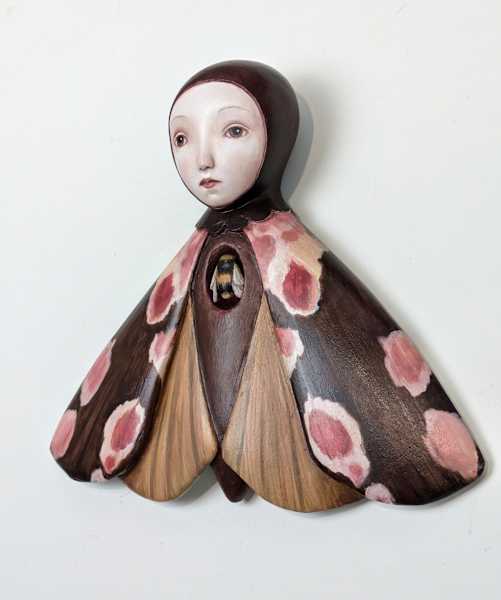 Anthophile Moth by Zoe Thomas, Image 2.
