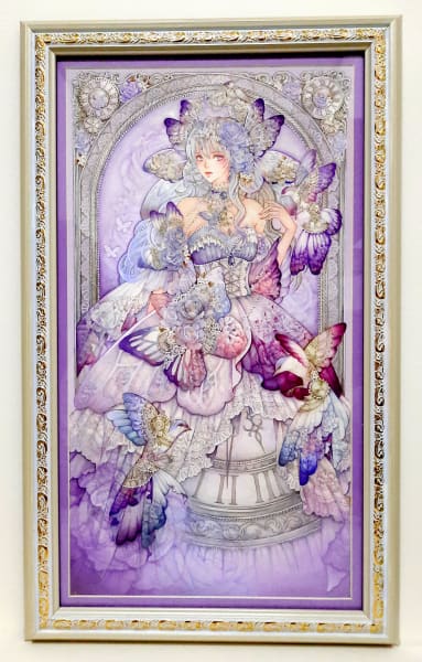 Purple Clock by Laverinne, Image 2.