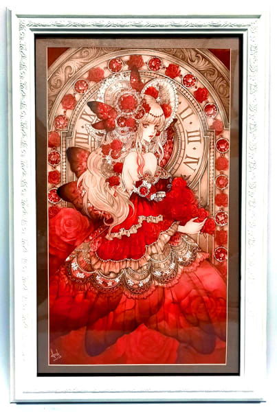 Ruby Clock by Laverinne, Image 2.