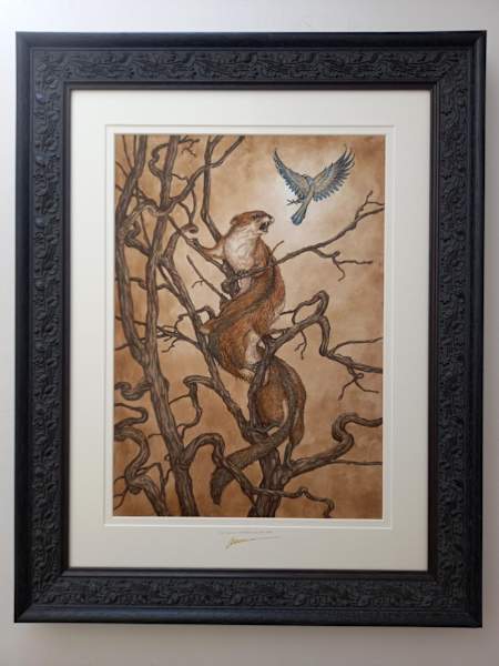 The Climbing Stoat by Adam Oehlers, Image 2.