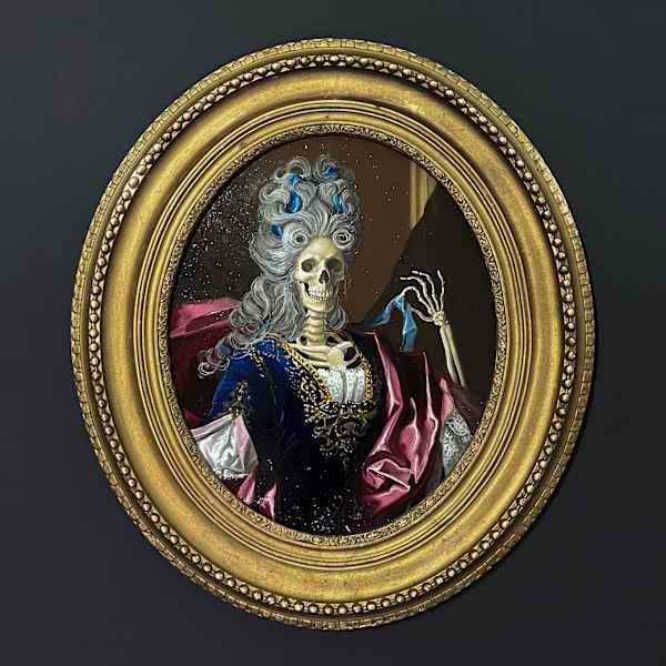 Lady in Satin by Michele Melcher, Image 2.