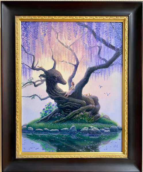 Under the Wisteria Tree by Himena Kokufuta, Image 2.