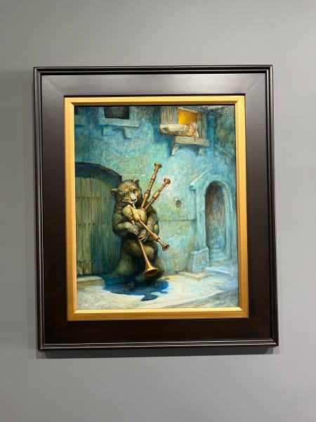 Bear with Bagpipes by Omar Rayyan, Image 2.