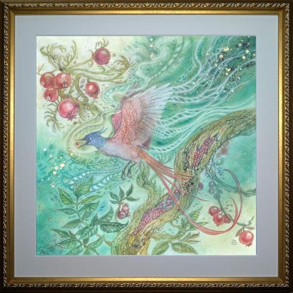 Paradise Fly Catcher by Stephanie Law, Image 2.
