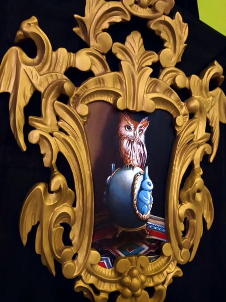 Blue bunny egg by Zoe Chigi, Image 3.