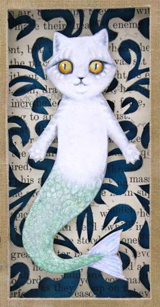 Feline Aquatic by Valerie Savarie, Image 1.