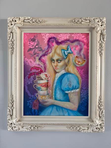 “Alice” A Mad Tea Party by Lara Dann, Image 2.