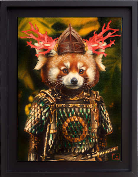 RED PANDA SAMURAI by Marc Le Rest, Image 2.