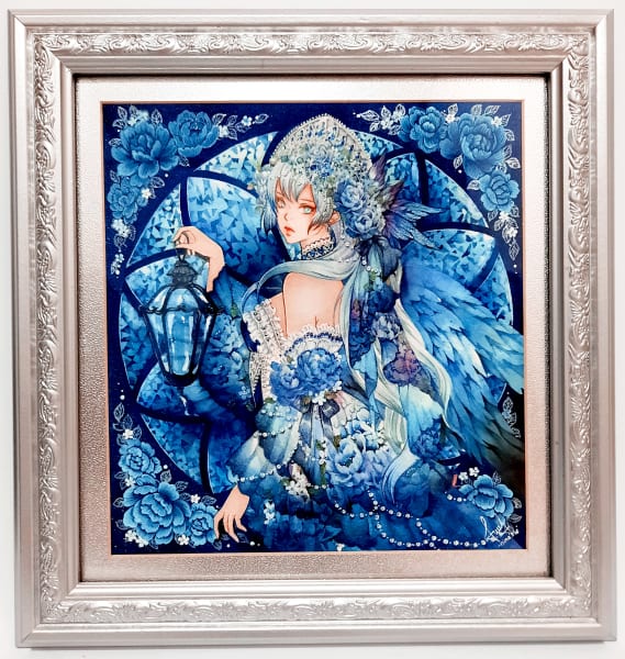 Saphire Lantern by Laverinne, Image 2.