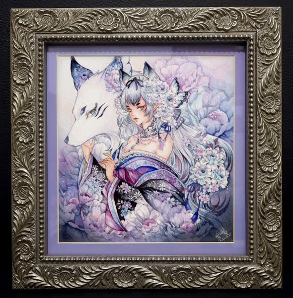Blue Ninetails by Laverinne, Image 2.