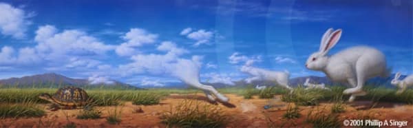 Tortoise and Hare by Phillip Singer, Image 2.