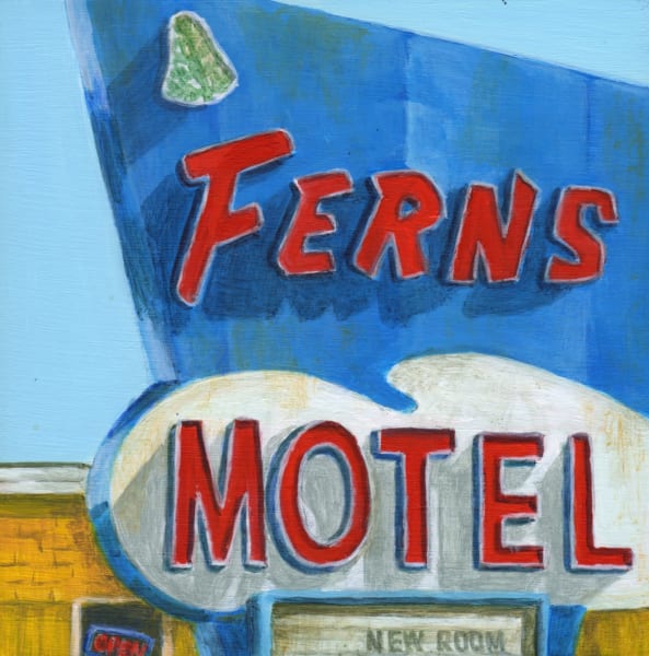 Ferns Motel by Debbie Shirley | Artwork Archive