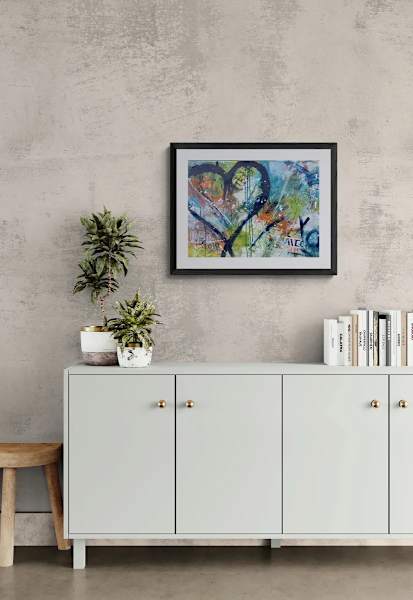 Graffiti Love by Kerrie Neumann Art 