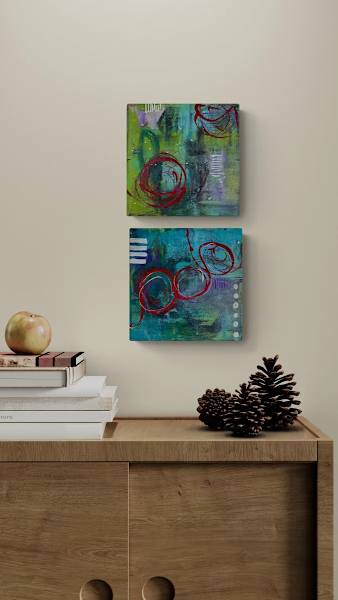 Unraveled 1 by Kerrie Neumann Art 
