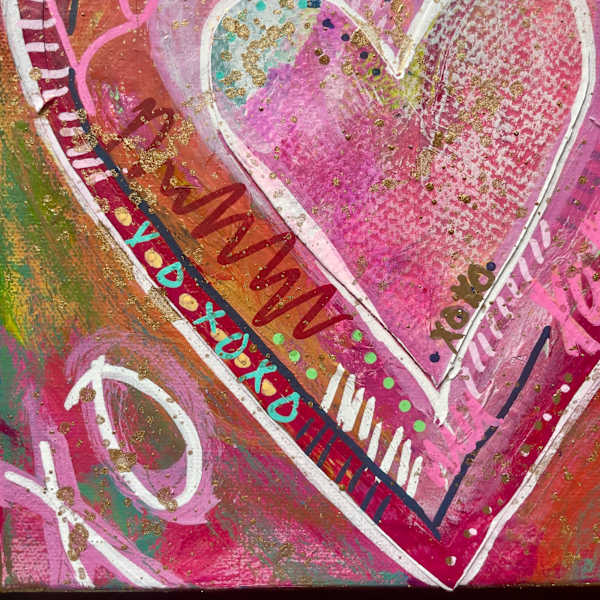 Red Heart by Kerrie Neumann Art 
