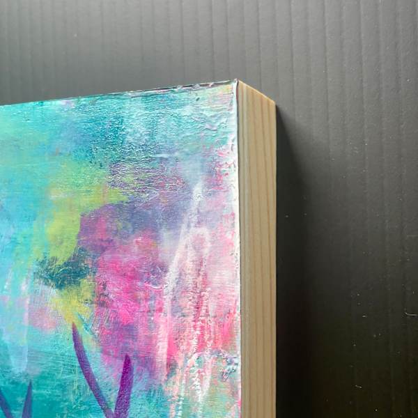 Wooden Cradle 1 by Kerrie Neumann Art 