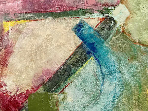 Green Pure Abstract by Kerrie Neumann 