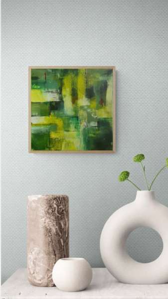 Green 01 by Kerrie Neumann Art 