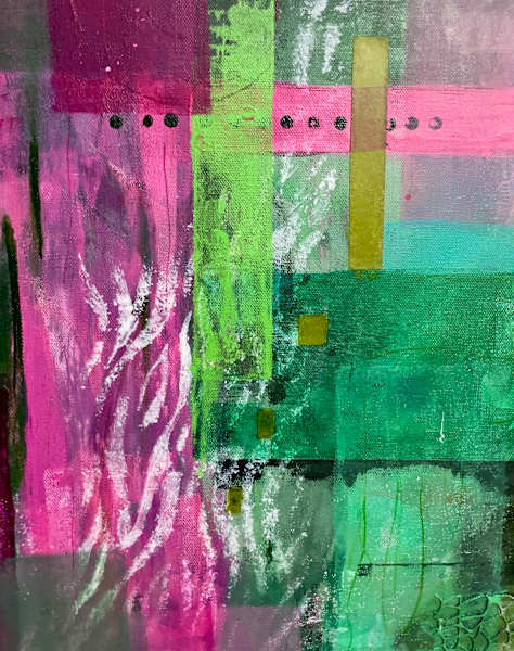 Abstract Heart Beat by Kerrie Neumann Art 