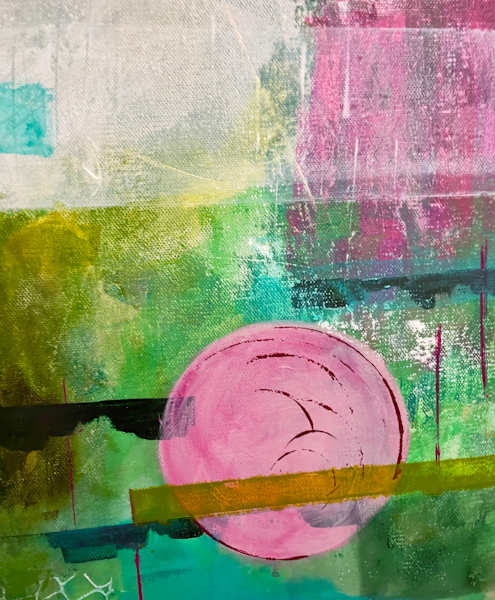 Abstract Heart Beat by Kerrie Neumann Art 