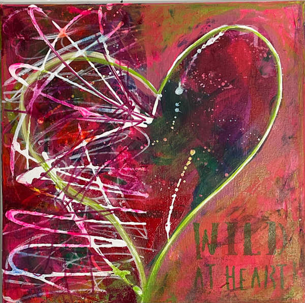 Wild at Heart by Kerrie Neumann Art 