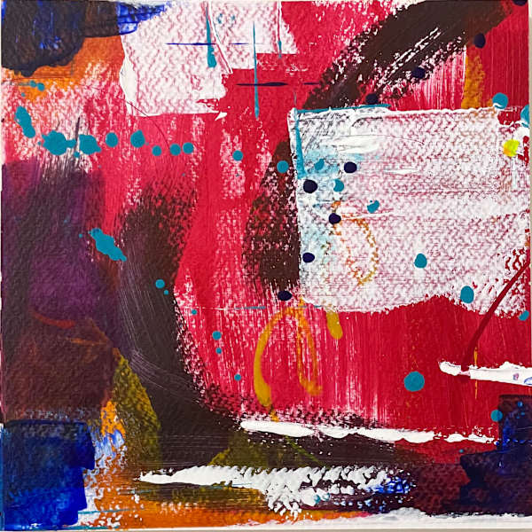 Red Cradle 1 and 2 by Kerrie Neumann Art 