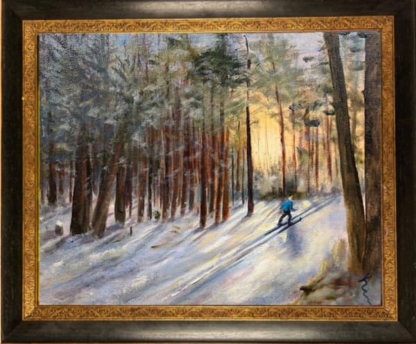 Winter's Winding Trail by Kate Emery 