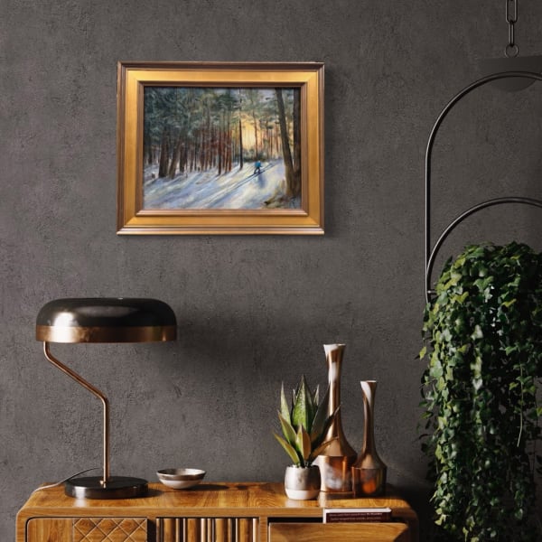 Winter's Winding Trail by Kate Emery 