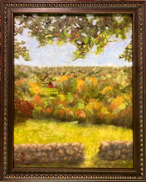 Commissioned Hill-Stead View by Kate Emery 