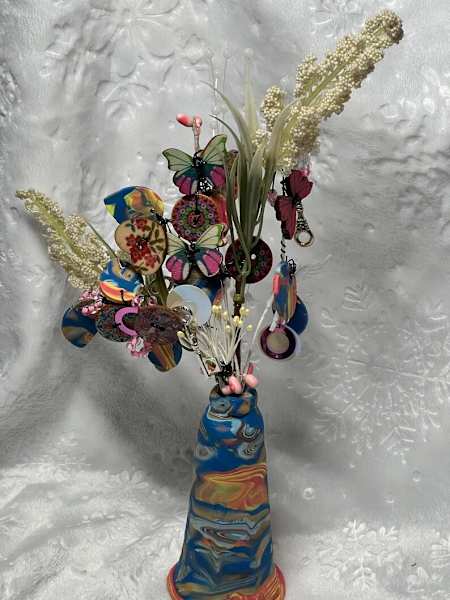 Blissful Button Tree 003 by Deborah A. Berlin | Artwork Archive