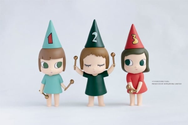 奈良美智小鼓手Drumming girls 123 from the collection of Donna Art