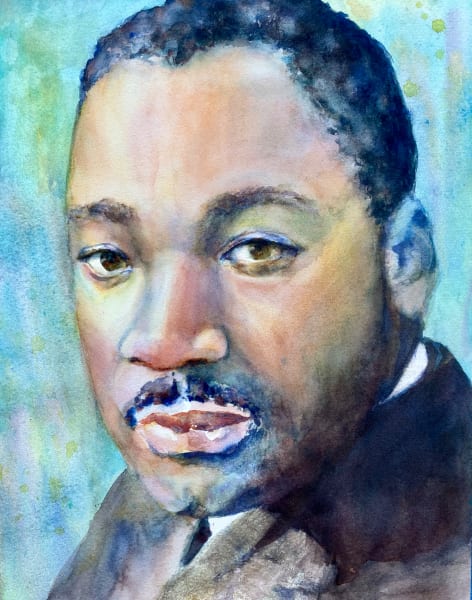 MLK- Rainbow Man by Rebecca Zdybel | Artwork Archive