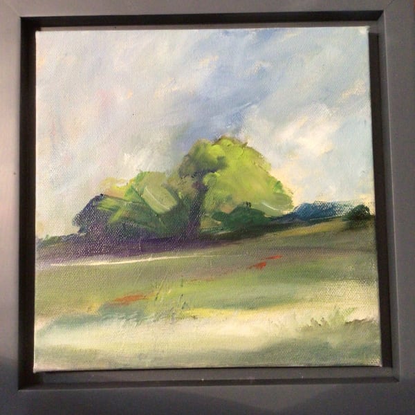 Out paintingChilmark summer 2023 by Marston Clough Artwork Archive