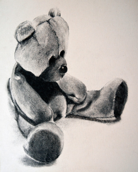 How to draw a Teddy Bear - Realistic Drawing - YouTube