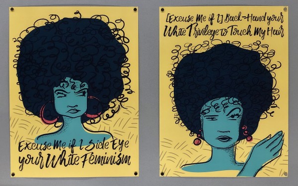 Minnesota Black Fine Art Show  Image: "Excuse Me Ladies" - Terresa Moses