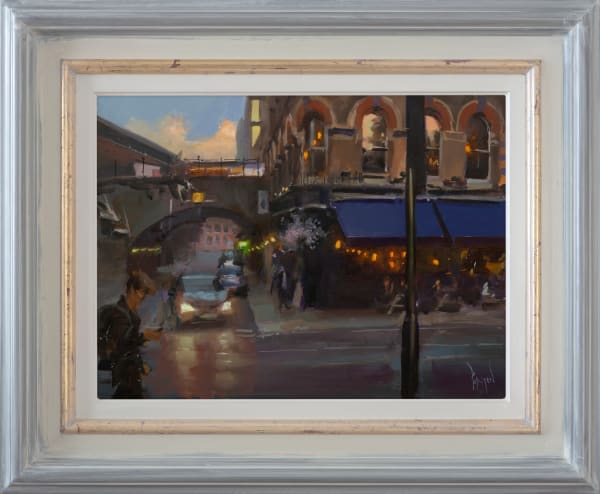Victorian Pub by Vauxhall, Dusk 
