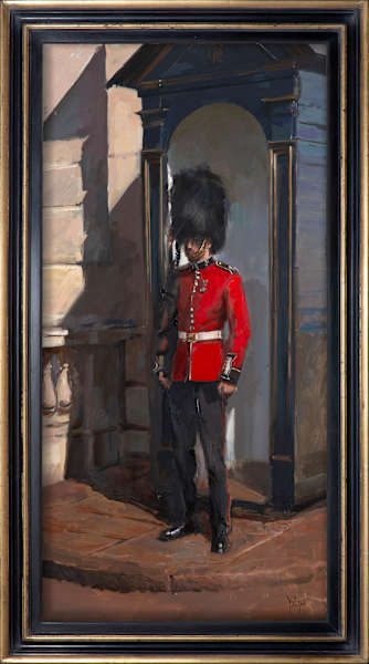 Guard at St James's Palace by Rob Pointon 