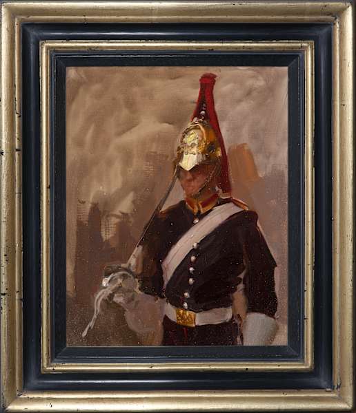 Blues and Royals Foot Sentry Study by Rob Pointon 