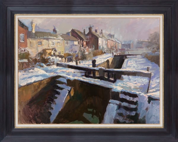 Sunlight on snow, Rode Heath 