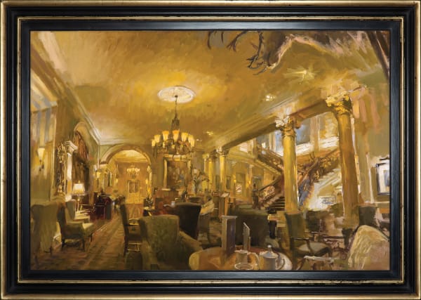The Royal Highland Hotel Foyer by Rob Pointon  Image: Black Cassette Frame
