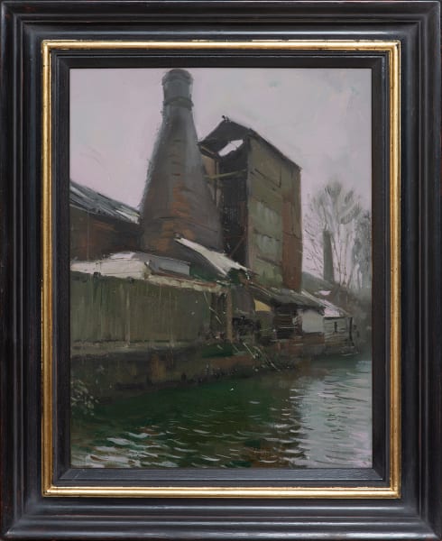 Bottle Kiln Dolby Potters Millers, Trent Mersey Canal by Rob Pointon 