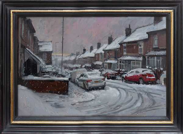 Snowy Terraces by Rob Pointon 