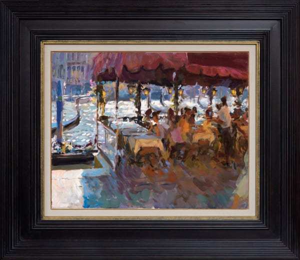Lunchtime by the Rialto by Rob Pointon 