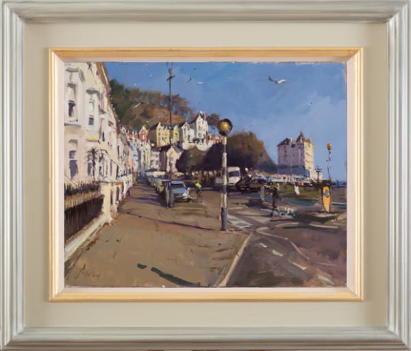 Bright, fresh spring morning, Llandudno 