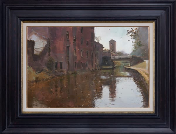 Leaves and Raindrops Falling, Middleport  Image: Hand Finished Ridged Whistler
