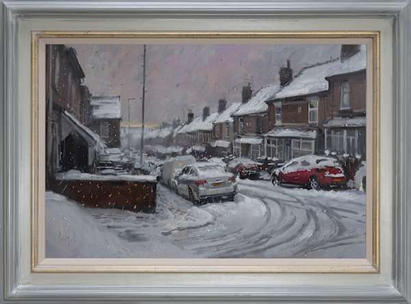 Snowy Terraces by Rob Pointon 