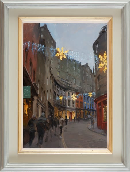 Looking up Victoria Street 