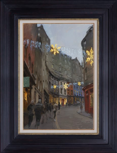 Looking up Victoria Street 