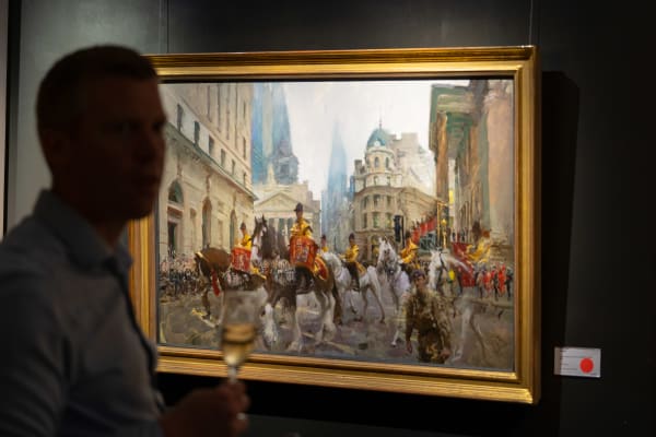 Golden Tunics for The Lord Mayors Show 2021 by Rob Pointon 
